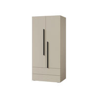 KLEIDERSCHRANK Lorin 2D2S LO02 - Kaschmir, Holzwerkstoff (90/195/60cm) - MIRJAN24