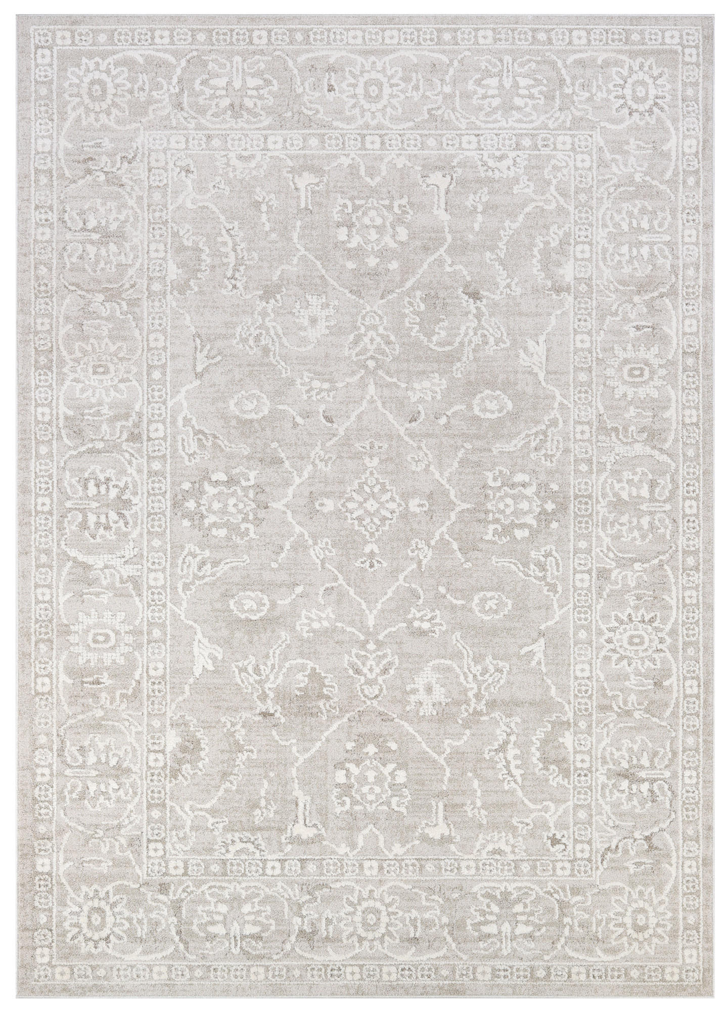 TEPPICH TREND Creme 120/170 cm - Creme, Textil (120/170cm) - Tapiso