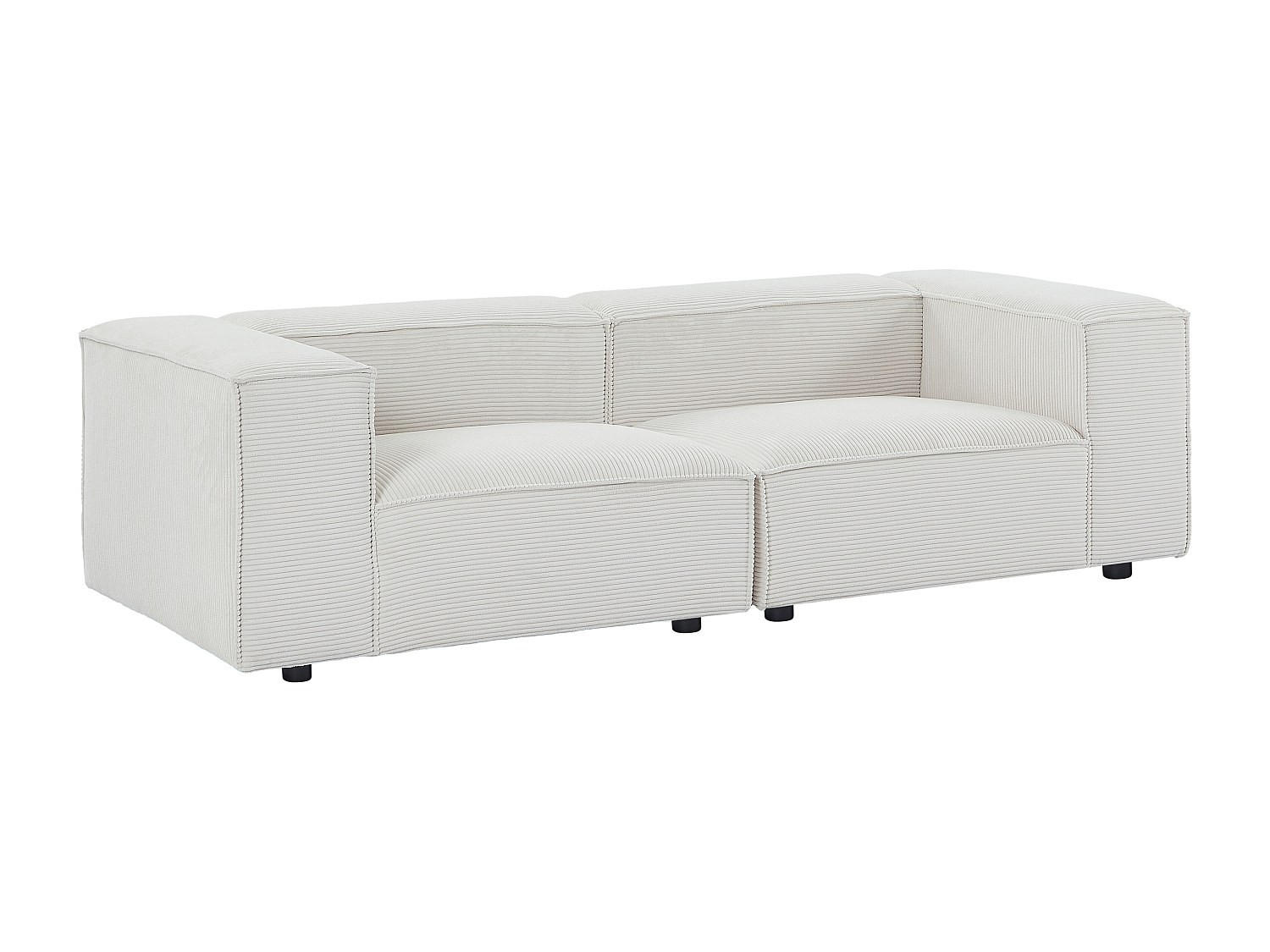 Vente-Unique Modulierbares Beige 242x67x105 cm