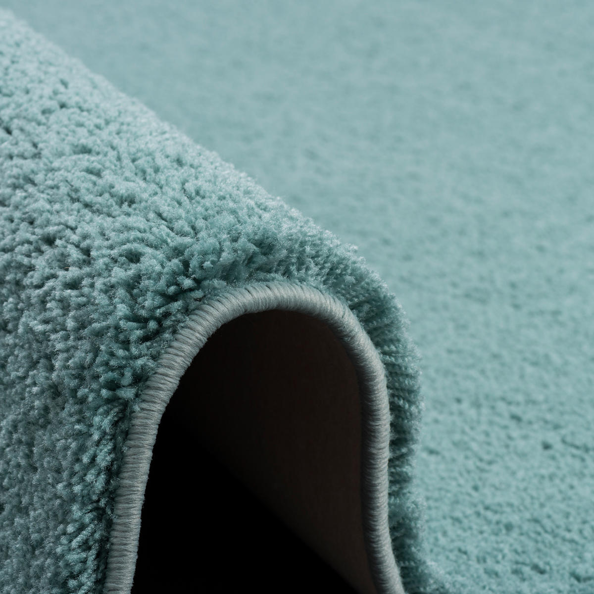 HOCHFLOR SHAGGY TEPPICH PALACE - Mintgrün, Textil (80/240cm) - Snapstyle