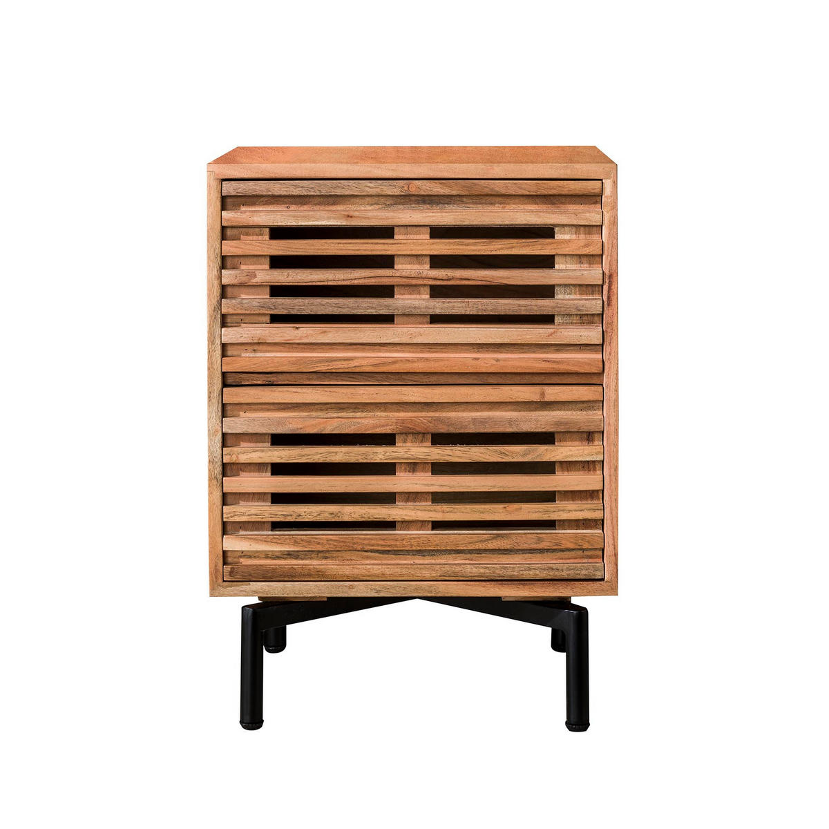 NACHTTISCH Slide Braun 35/45/63 cm - Braun, Holz (45/63/35cm) - Hoyz Collection