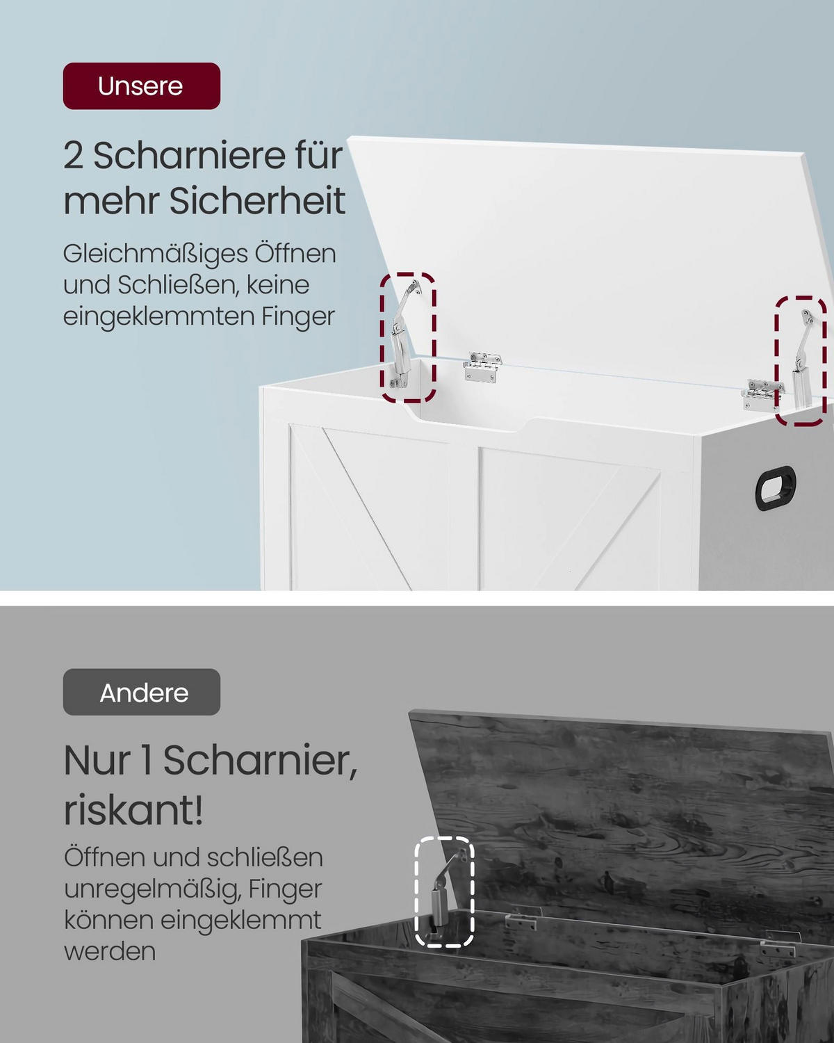 SITZBANK OUAGADOUGOU - Weiß, Holzwerkstoff (80/46/40cm) - Hansiro