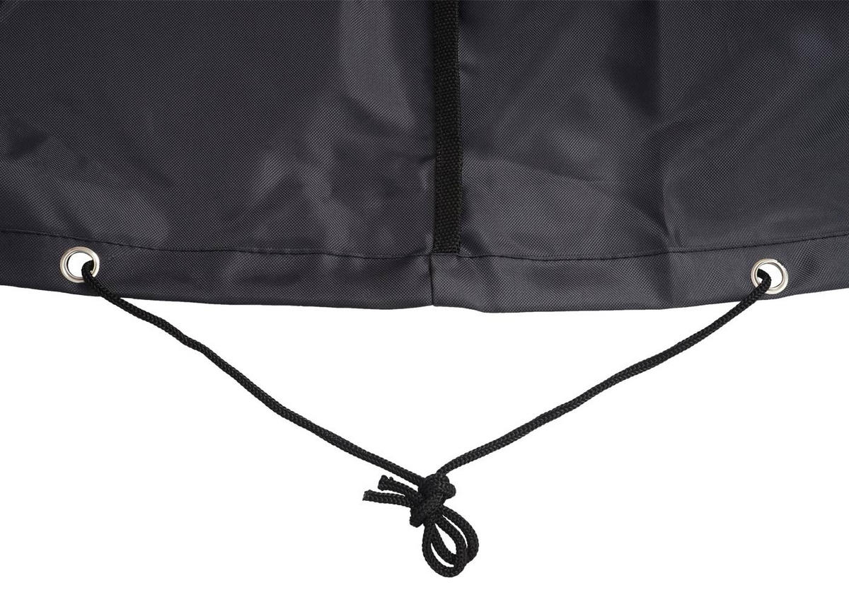 ABDECKHAUBE Schwarz - Schwarz, Textil (180/95/75cm) - MCW