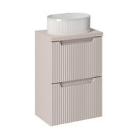 WASCHTISCHKOMBI 60 cm 3 Teile Nova Cashmere N BM159 in Kaschmir/Matt - Kaschmir, Holz (60/57/40cm)