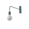 WANDLEUCHTE - Blau, Metall (44.5/44.5/30cm) - Lumicom