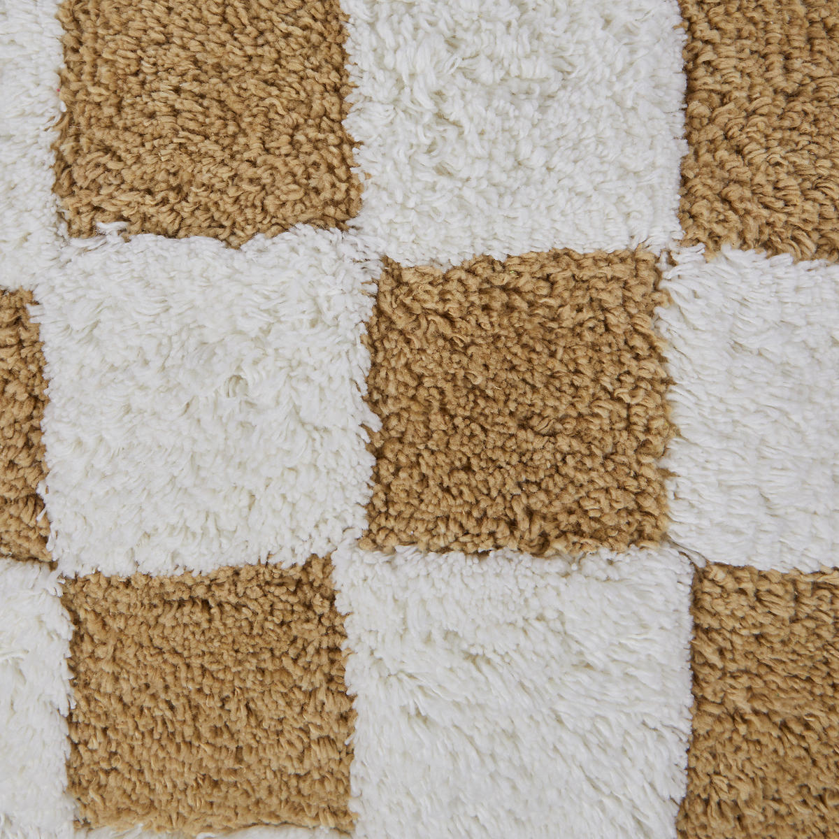 KISSEN Checker Style - Hellbraun, Textil (50/50cm) - Butlers