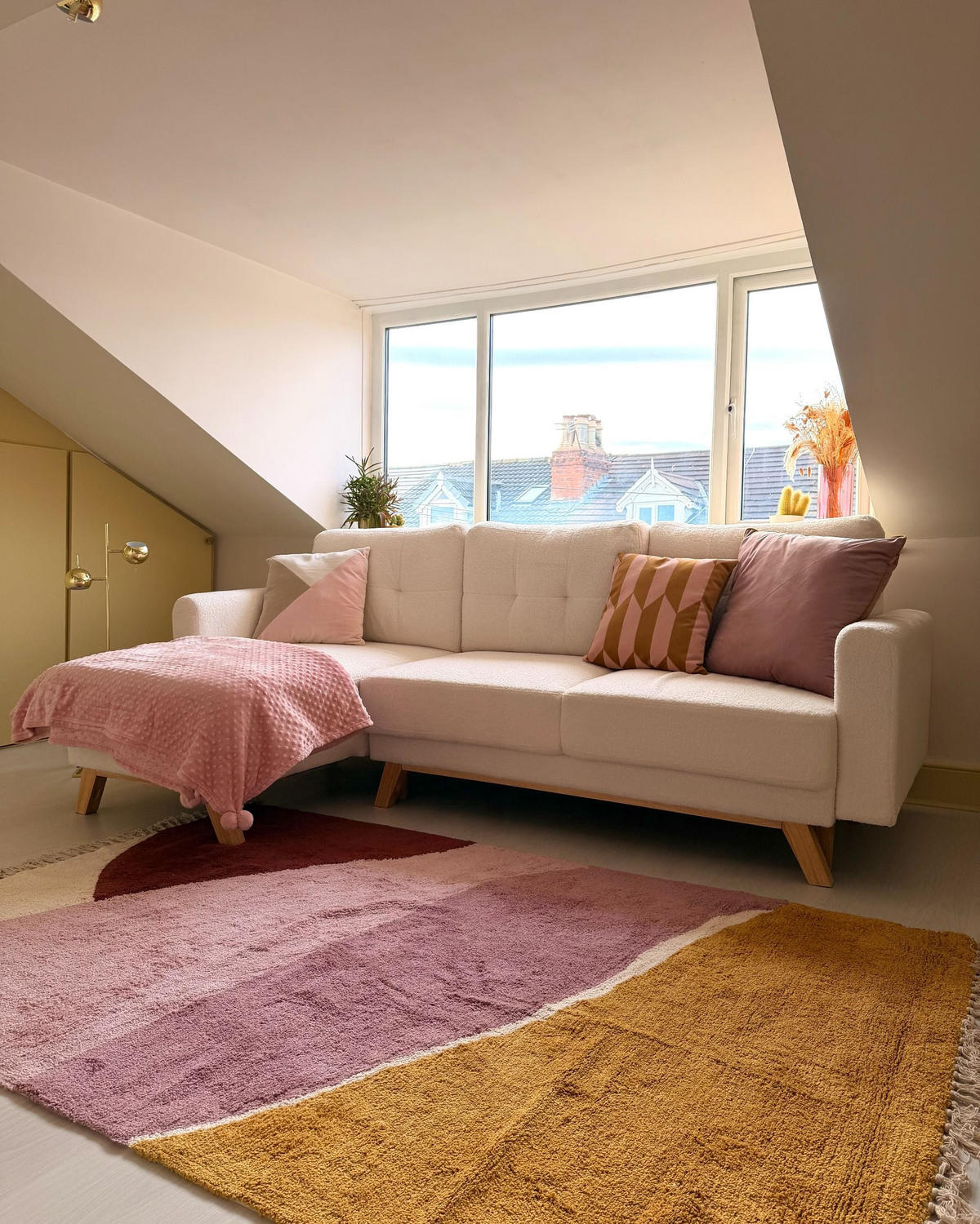 KOBEREC Růžový 140/200 cm Bavlna Xinali - růžová, textil (140/200cm) - Beliani