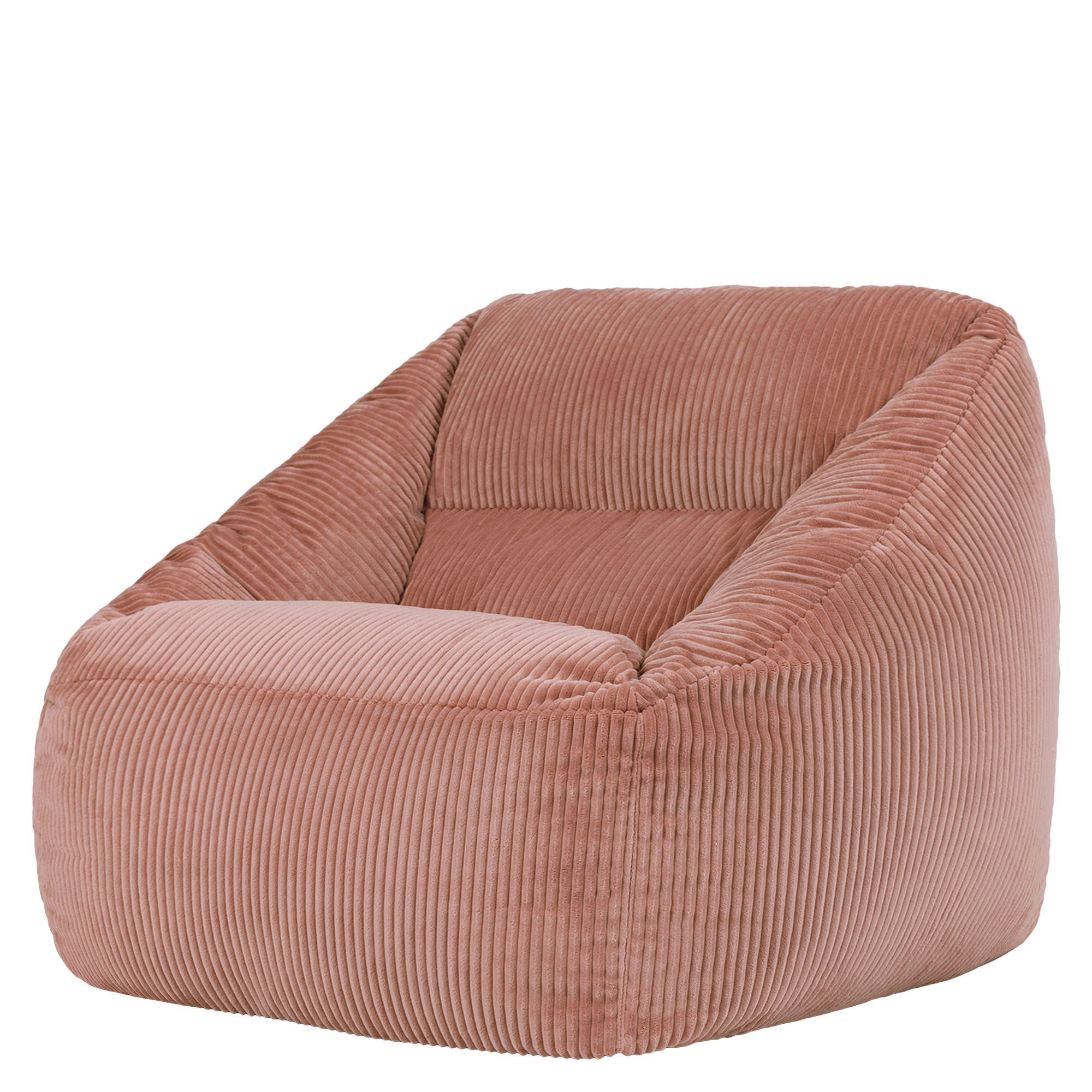 SITZSACK Cord Sessel Natalia - Pink, Textil (97/73/84cm) - icon