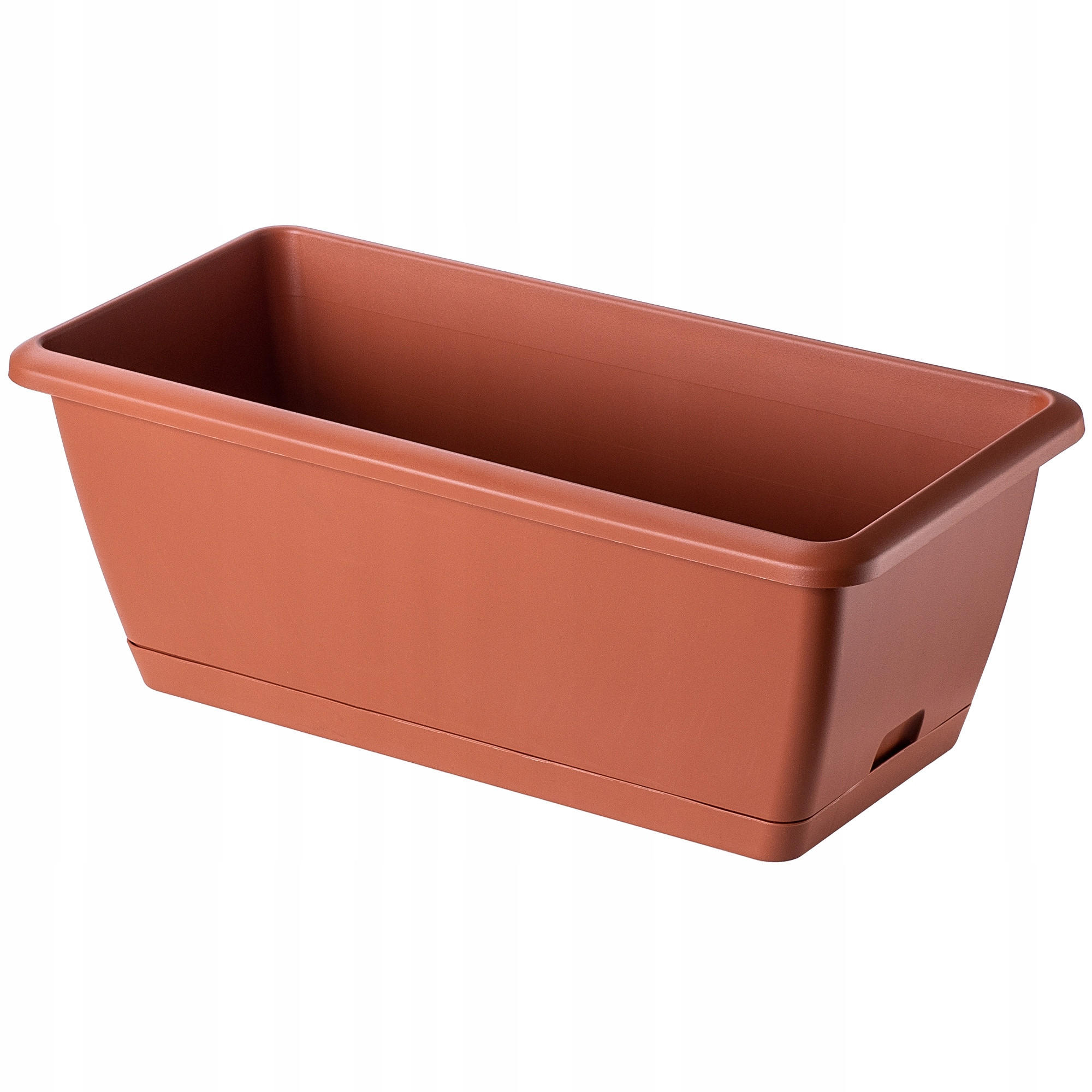 BALKONKASTEN 40 cm, Terrakotta - Terra cotta, Kunststoff (19/40cm) - KADAX