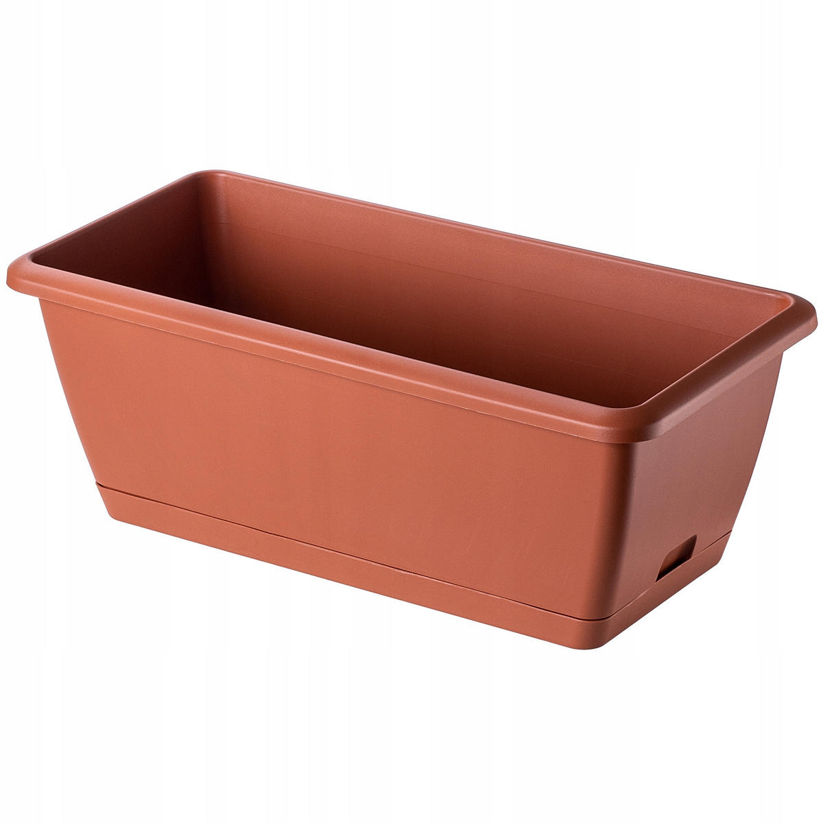 BALKONKASTEN 40 cm, Terrakotta - Terra cotta, Kunststoff (19/40cm) - KADAX