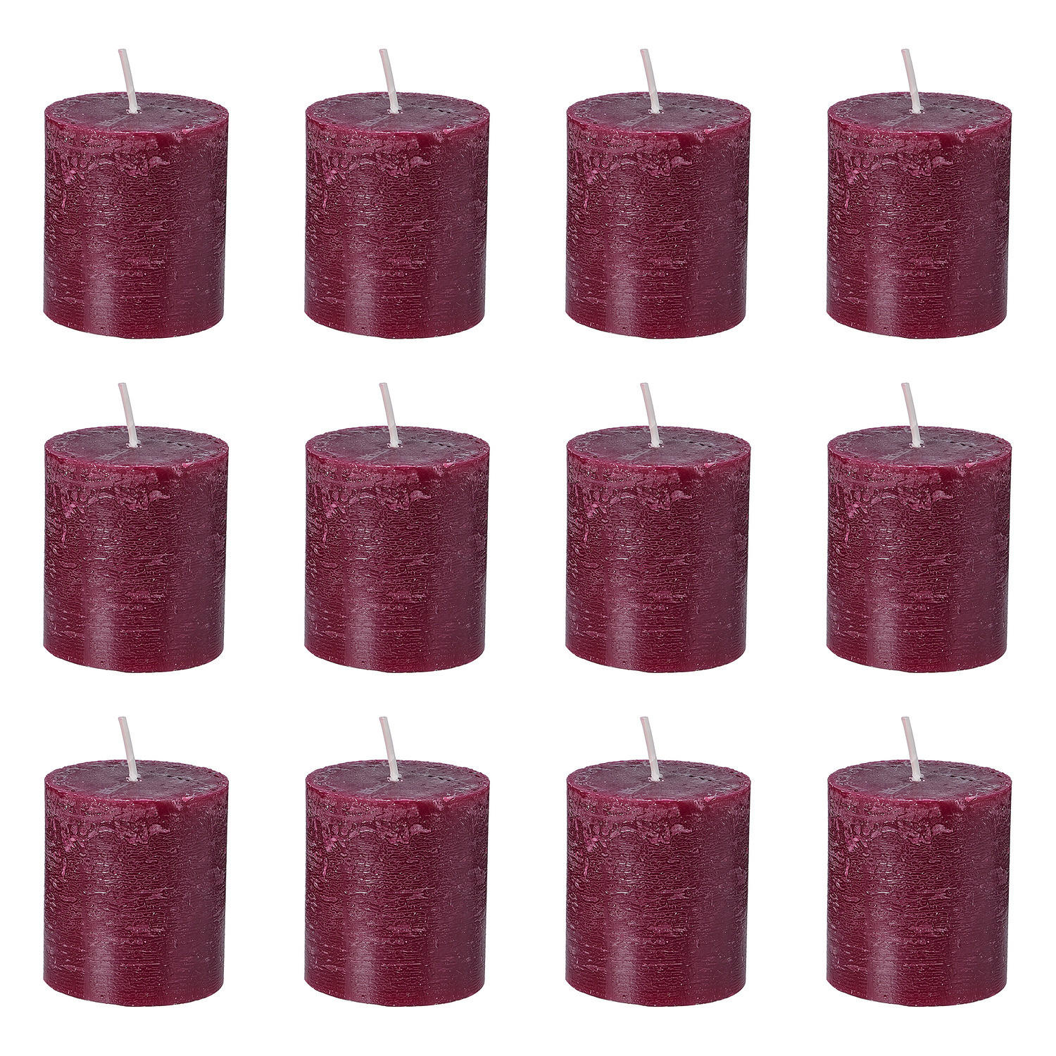 Butlers Stumpenkerze Bordeaux 8 cm