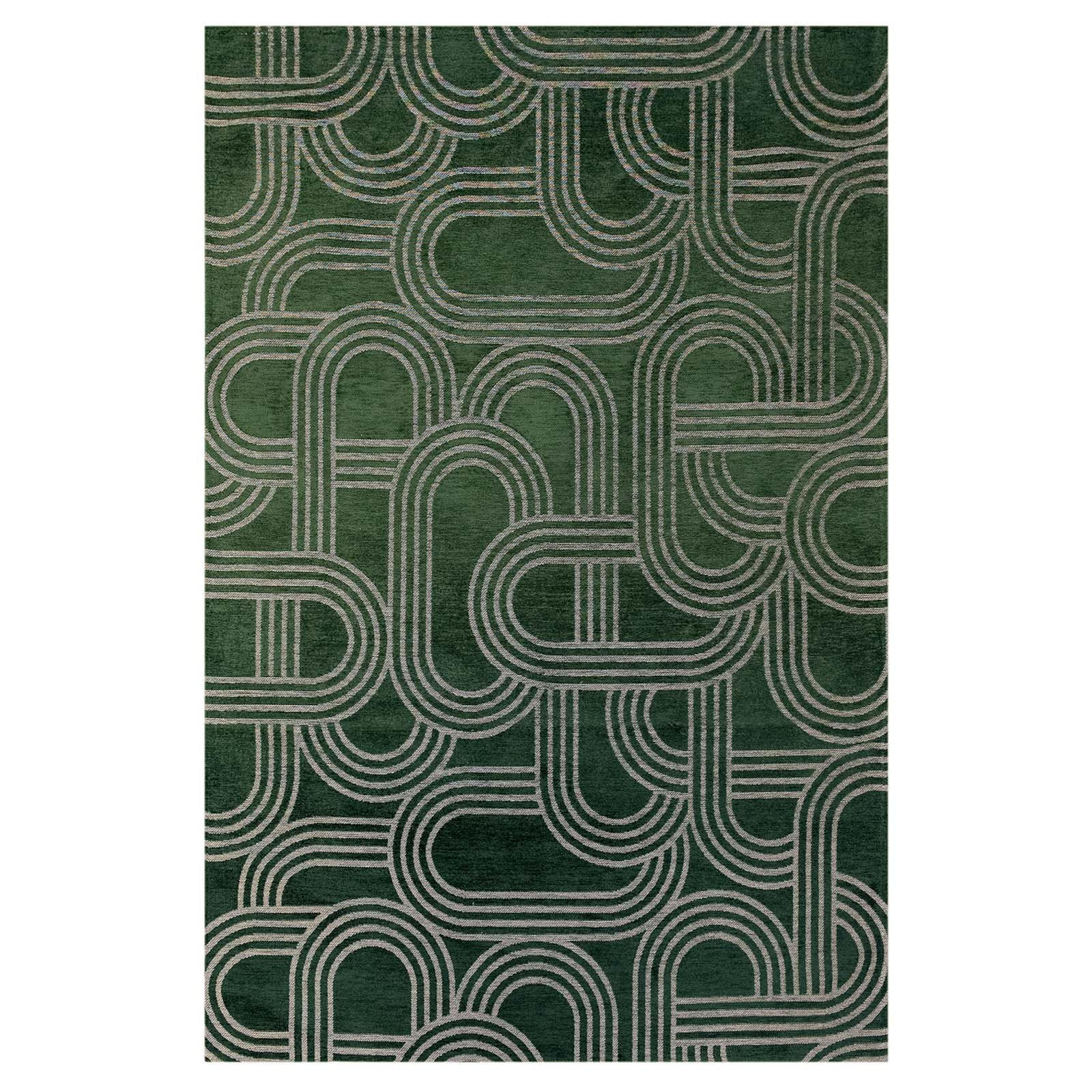TEPPICH Disco Green Dream 170/240 cm - Grün, Textil (170/240cm) - Lola&Moi