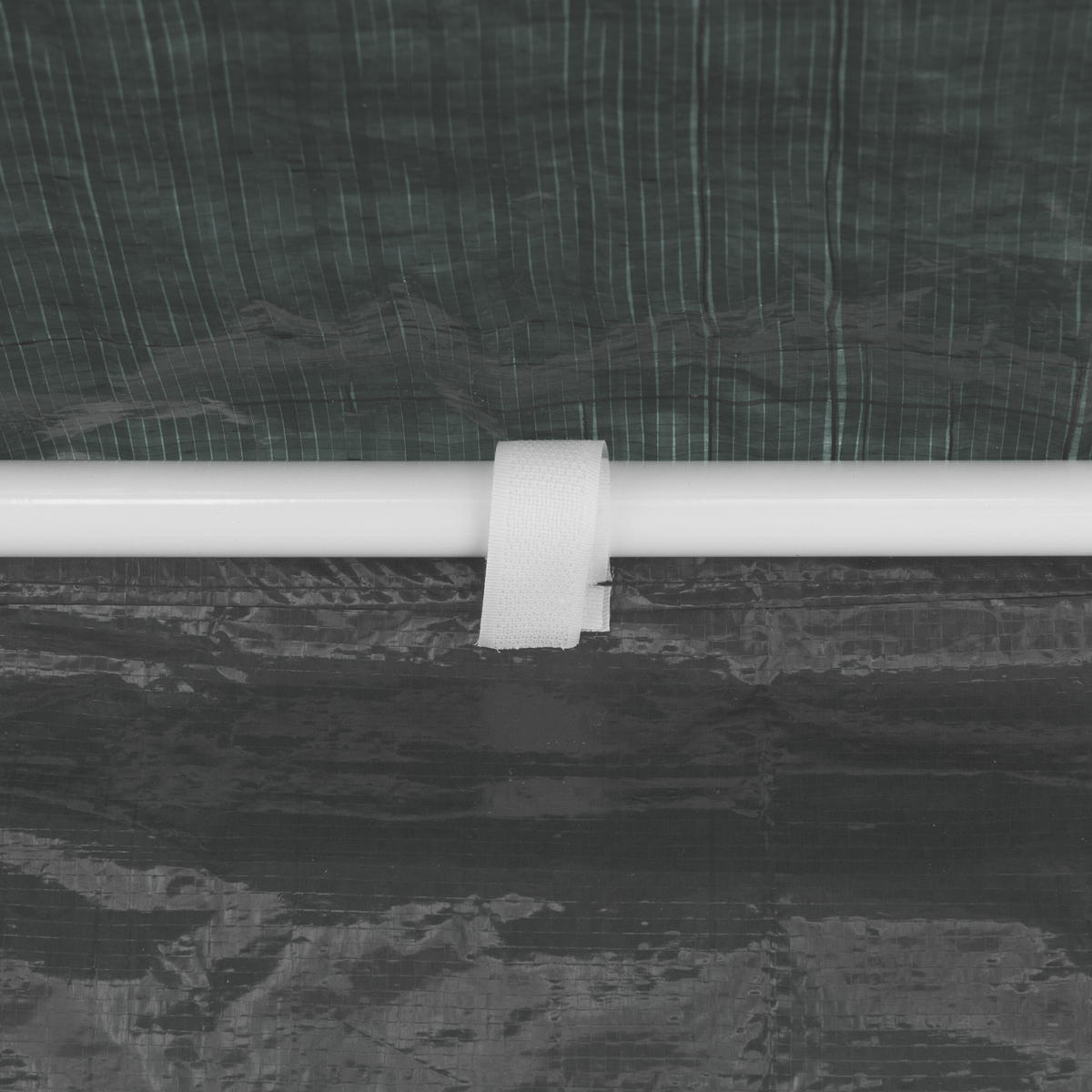 3xPAVILLON-SEITENTEILE - Grau, Kunststoff (300/200/0.1cm) - Relaxdays