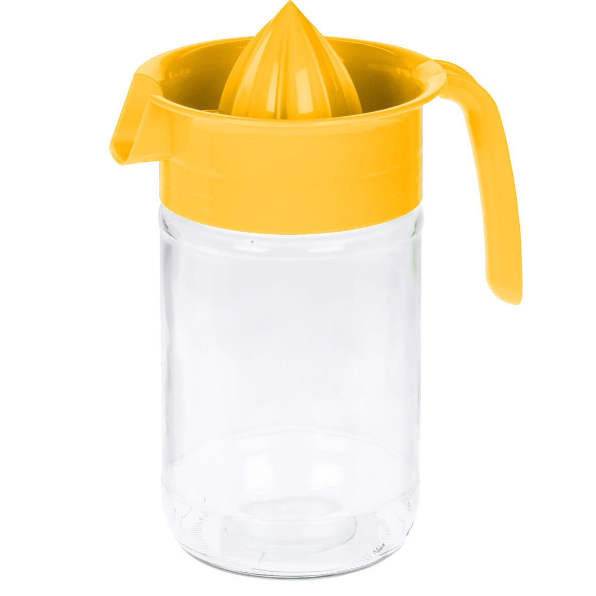 Excellent Houseware Zitronenpresse Gelb 10x19x10 cm