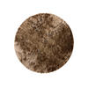 HOCHFLORTEPPICH Whisper Hellbraun ø 200 cm rund - Hellbraun, Textil (200/200cm) - benuta Nest