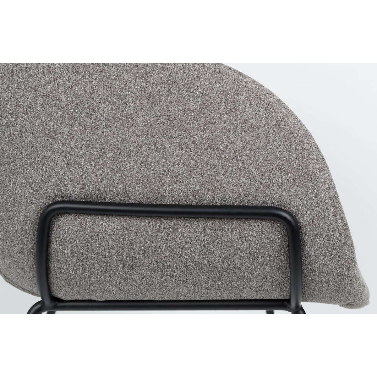 ESSZIMMERSTUHL Feston Grau - 2 er Set - Grau, Textil (56.5/77/55cm) - Zuiver