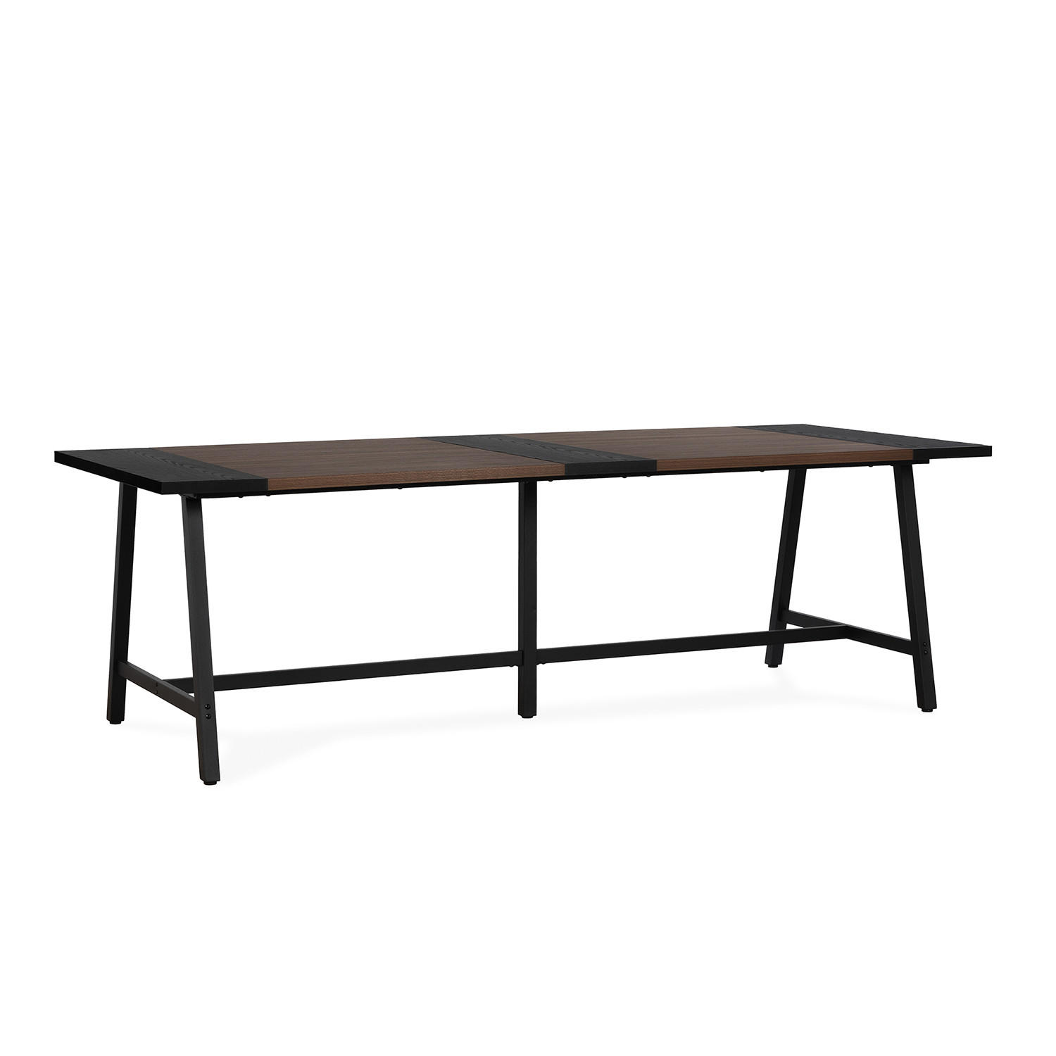 VS Venta-stock Esstisch Walnuss 240x75x100 cm