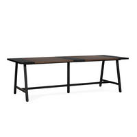 ESSTISCH Caracas Walnuss-Optik, 240 cm - Walnussfarben, Holzwerkstoff (100/240/75cm) - VS Venta-stock