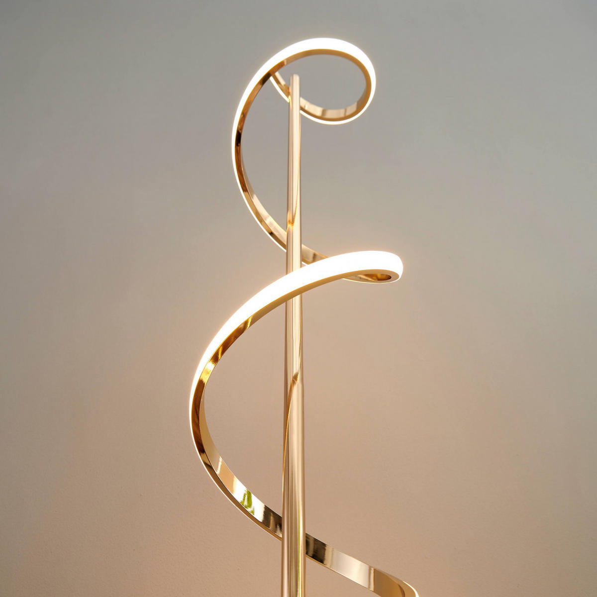 STEHLEUCHTE Simaria, Roségold, 155cm - Roségold, Metall (155/20/155cm) - KOSILUM