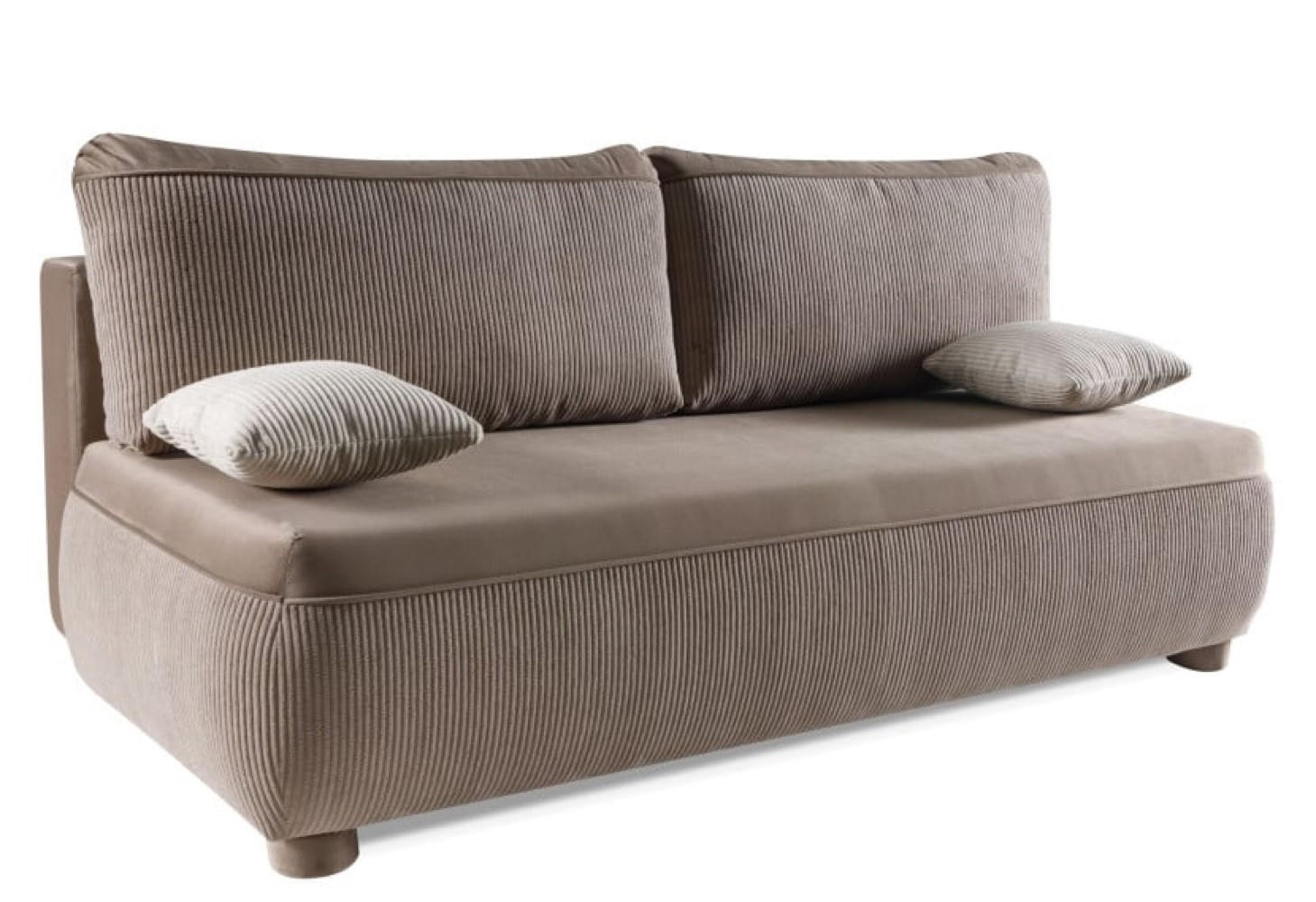 SOFA Beige Adi - Beige, Holzwerkstoff/Textil (211/88/211cm) - Sepro Meble