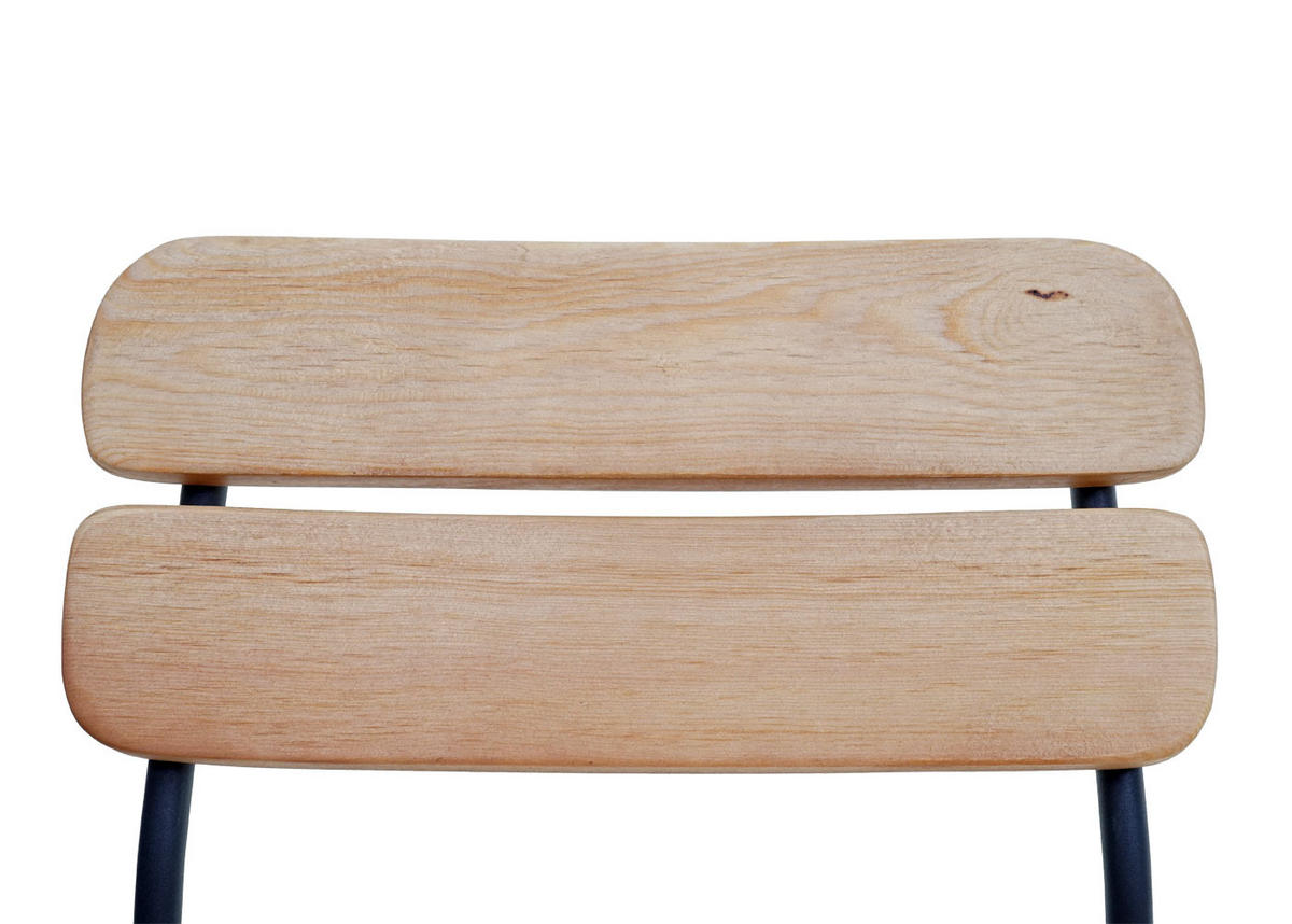 BARHOCKER Braun 2er-Set - Braun, Holz (44/105/57cm) - MCW