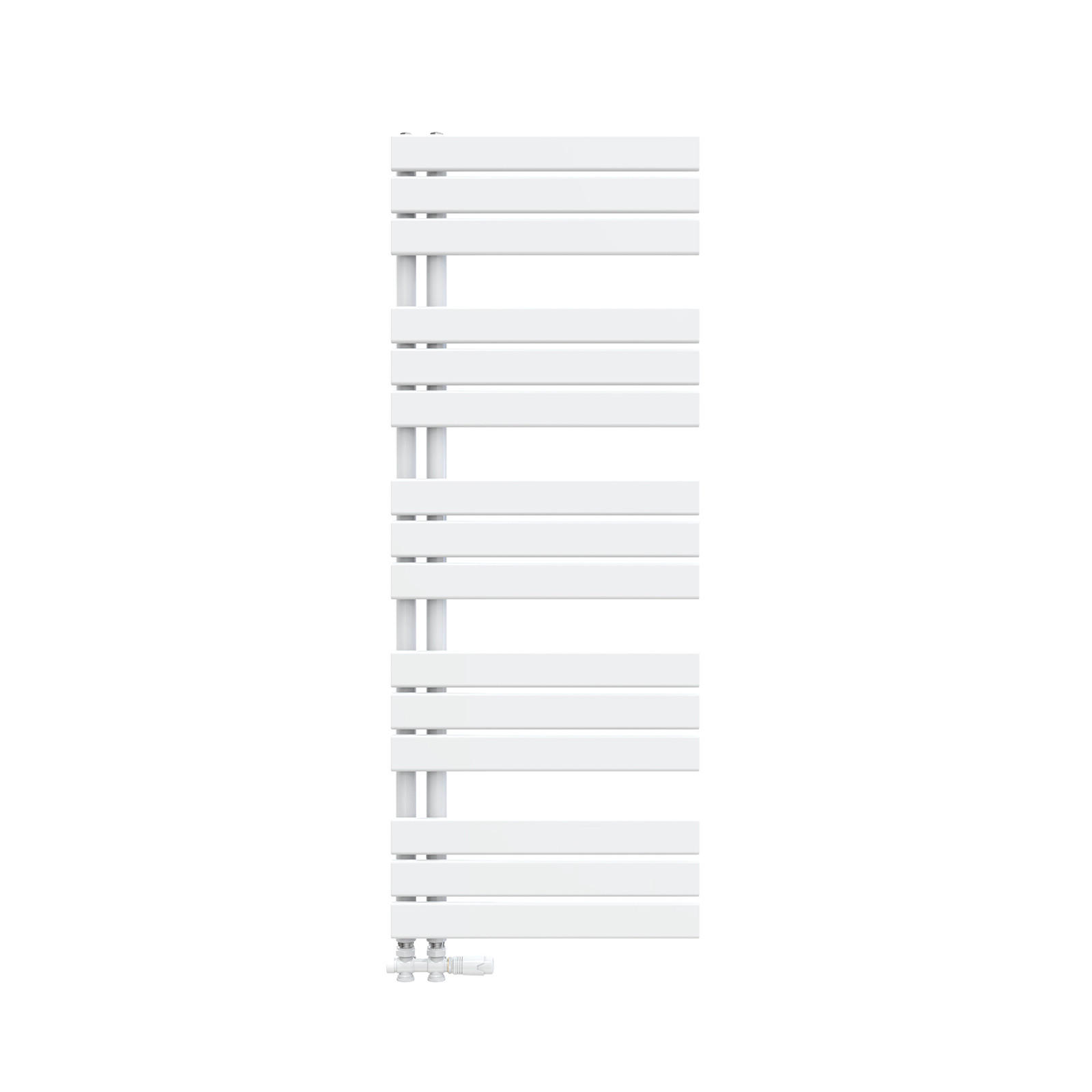 HEIZKÖRPER wasserführend weiß 132/50/5,9 cm - Weiß, Metall (50/132/5.9cm) - EMKE