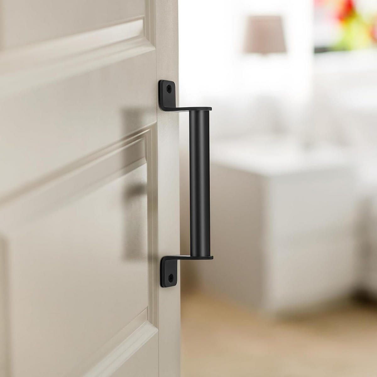 MÖBELGRIFF Schwarz 2er-Set - Schwarz, Metall (1.5/3/22.9cm)