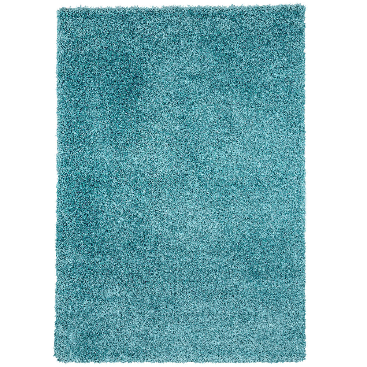 HOCHFLOR LANGFLOR SHAGGY TEPPICH LUXURY - Türkis, Textil (80/150cm) - Pergamon