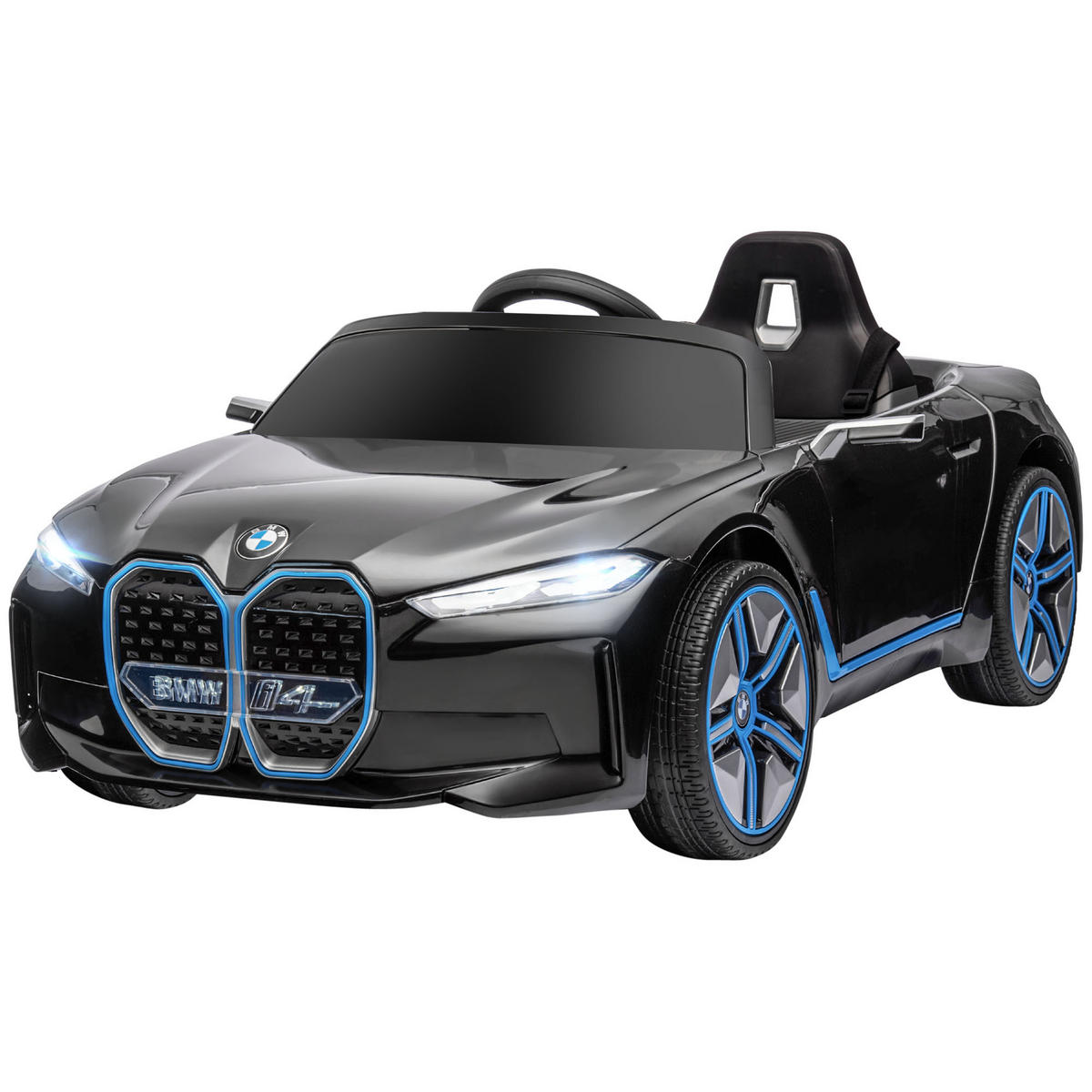 ELEKTRO-KINDERAUTO DE-13127 Fernbedienung Schwarz - Schwarz, Kunststoff (115/67/45cm) - ComfortXL