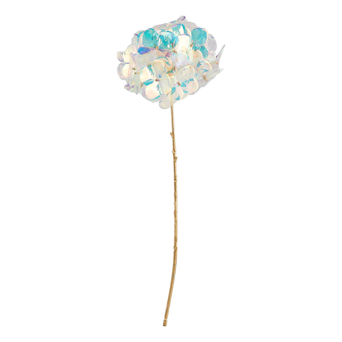 KUNSTBLUME Florista Hortensie - Transparent, Kunststoff (50cm) - Butlers