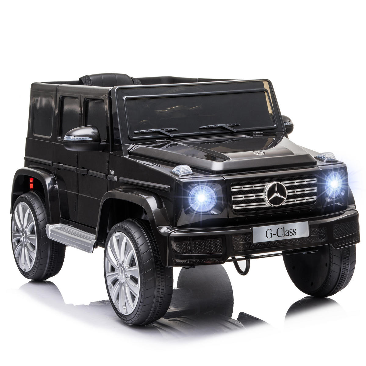 ELEKTRO-KINDERAUTO DE-13096 Fernbedienung Schwarz - Schwarz, Kunststoff (107/64/54cm) - ComfortXL