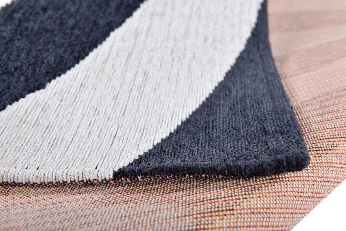 FLACHWEBETEPPICH Cosima 100x100 cm - Rot, Textil (100/100cm) - Gino Falcone