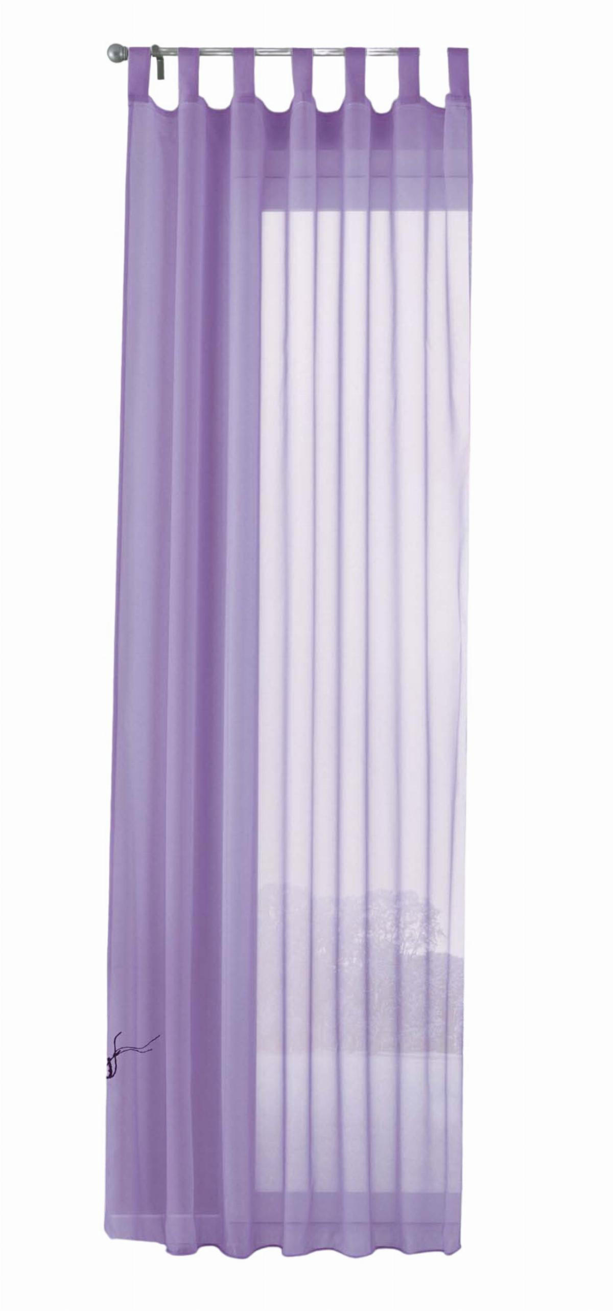 SCHLAUFENSCHAL PULA HxB 175x140 cm Flieder - Flieder, Textil (140/175cm) - Gardinenbox