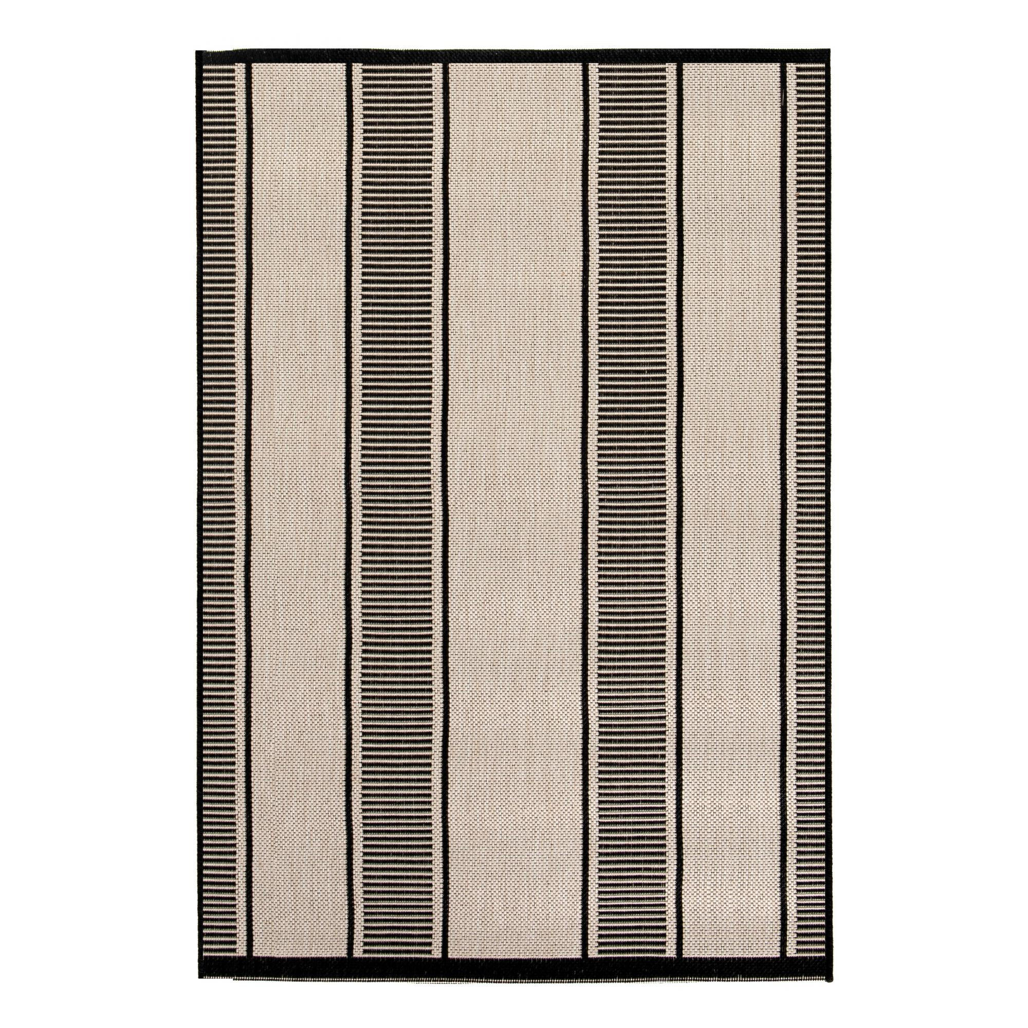 OUTDOOR-TEPPICH Paomia 2 perlweiß 60 x 110 cm - Hellgrau, Textil (60/110cm) - Vivaraise