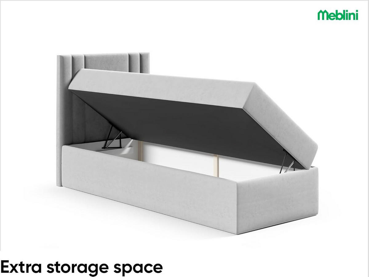 KINDERBETT CARDI - Lila, Holzwerkstoff (84/208cm) - Meblini