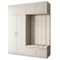 GARDEROBENSCHRANK REMA 200/240/60 cm Modern Kaschmir - Kaschmir, Holzwerkstoff (200/240/60cm) - MASSENO