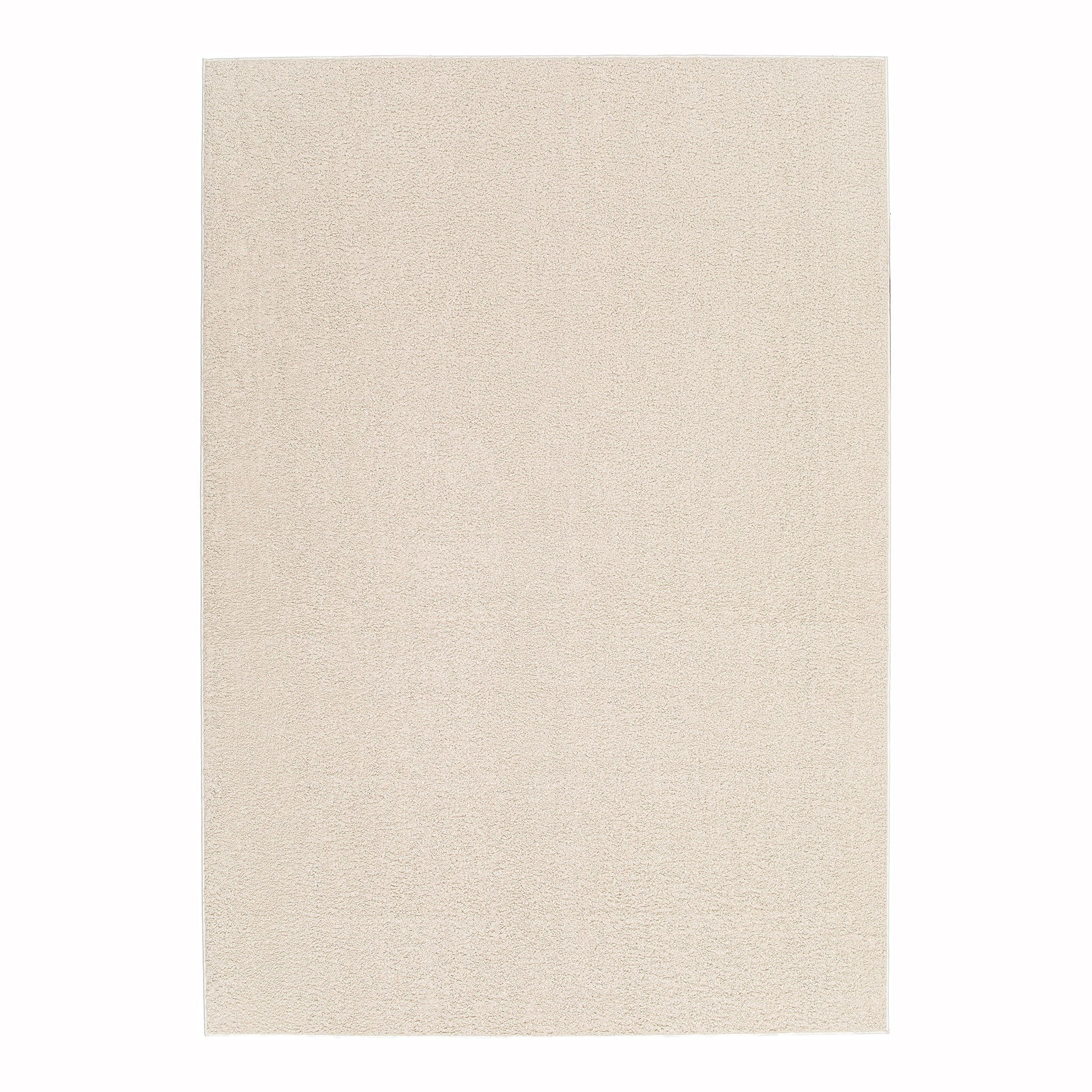 TEPPICH, Zeitgenössischer im Lammfell-Look weiß - Weiß, Textil (160/230cm) - AFK Living