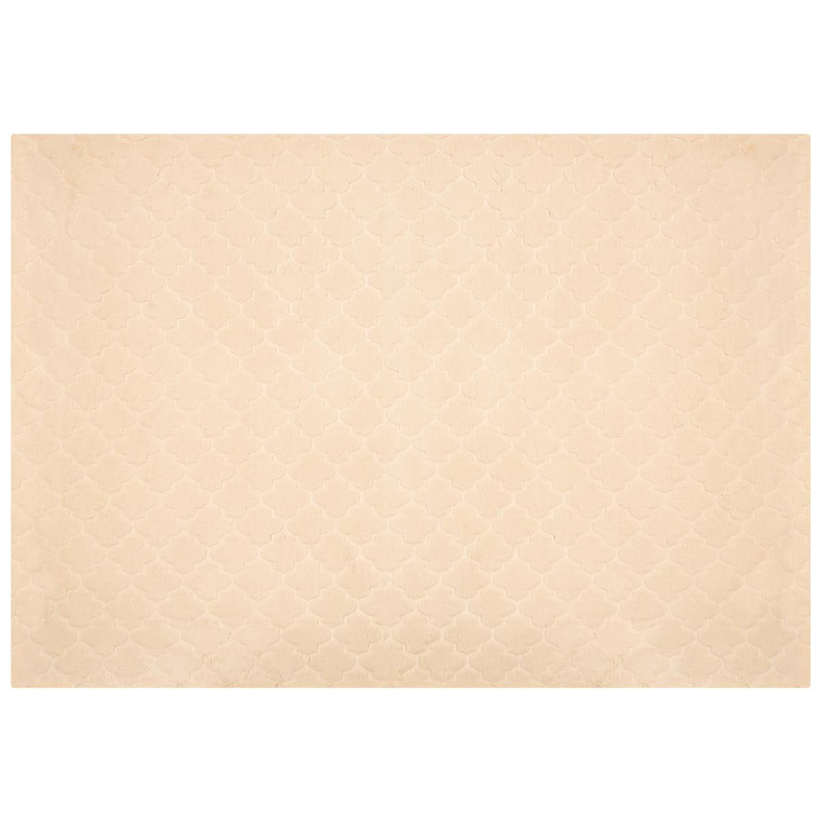 SHAGGY-KUNSTFELLTEPPICH Gharo 230/160 cm - Beige, Kunststoff (160/230cm) - Beliani