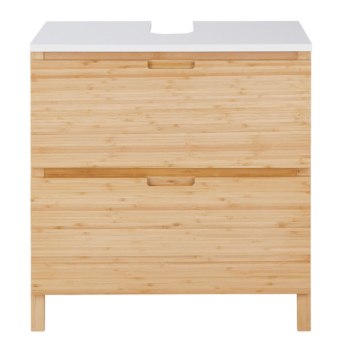 WASCHBECKENUNTERSCHRANK White Sands - Braun/Weiß, Holz (60/62/39cm) - Butlers