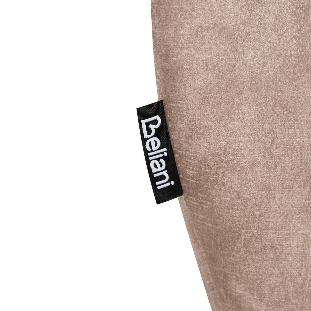 ESSZIMMERSTUHL 4er-Set drehbar Samtstoff Beige Morrison - Beige, Textil (50/86/56cm) - Beliani