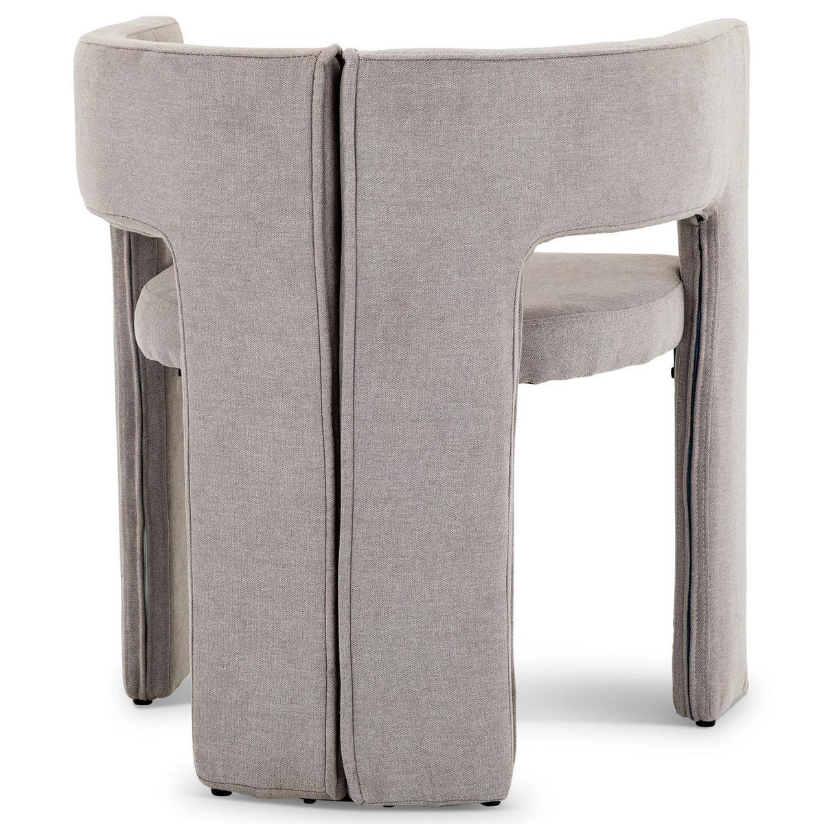 ESSZIMMERSTUHL EVIE grau - Grau, Textil (63/71/55cm) - IDIMEX