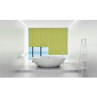 SEITENZUGROLLO lichtdurchlässig Etamine - Grün, Textil (120/250/250cm) - VIEWTEX
