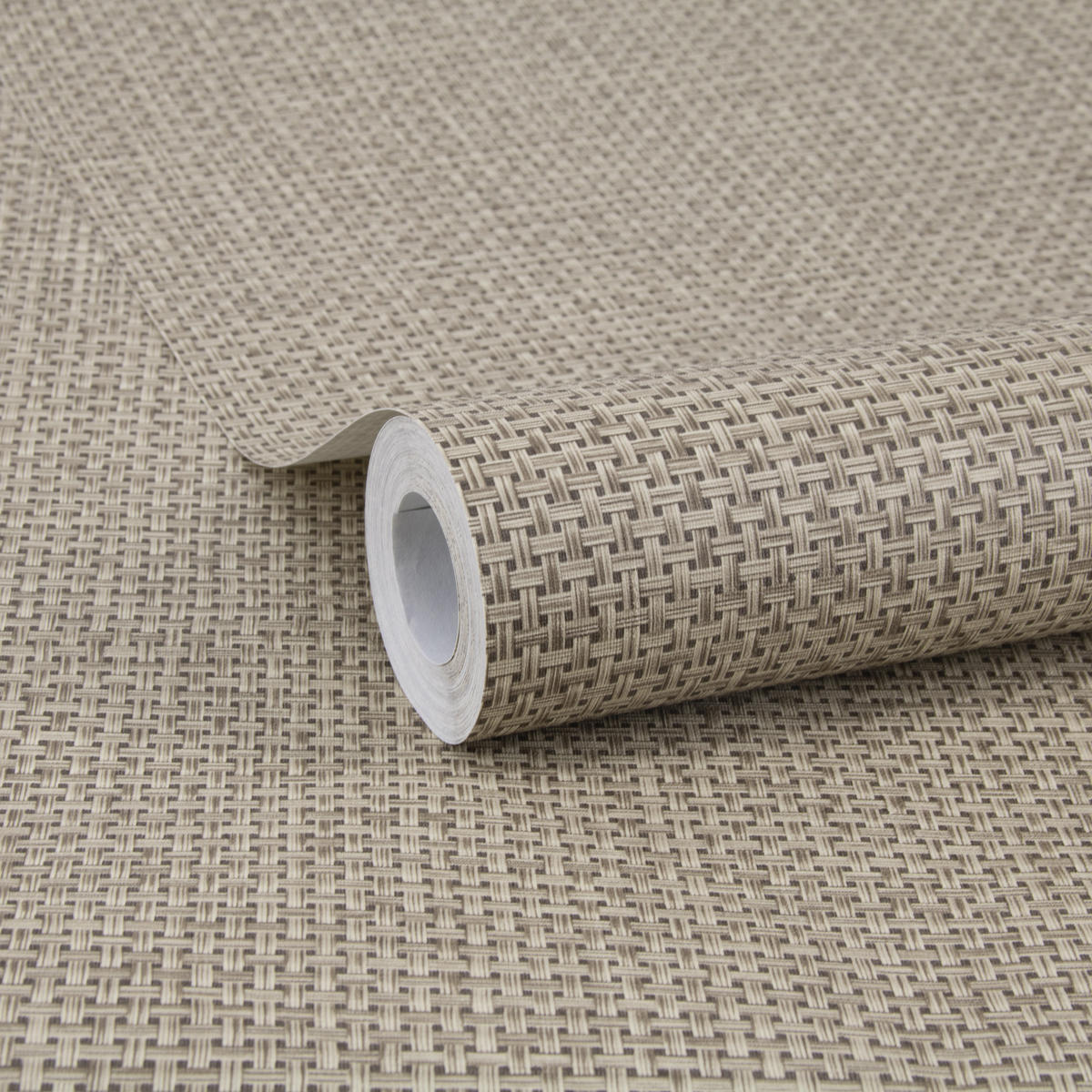 VLIESTAPETE - Rattan - Braun, Papier/Kunststoff (52/1000cm) - Easy Decor