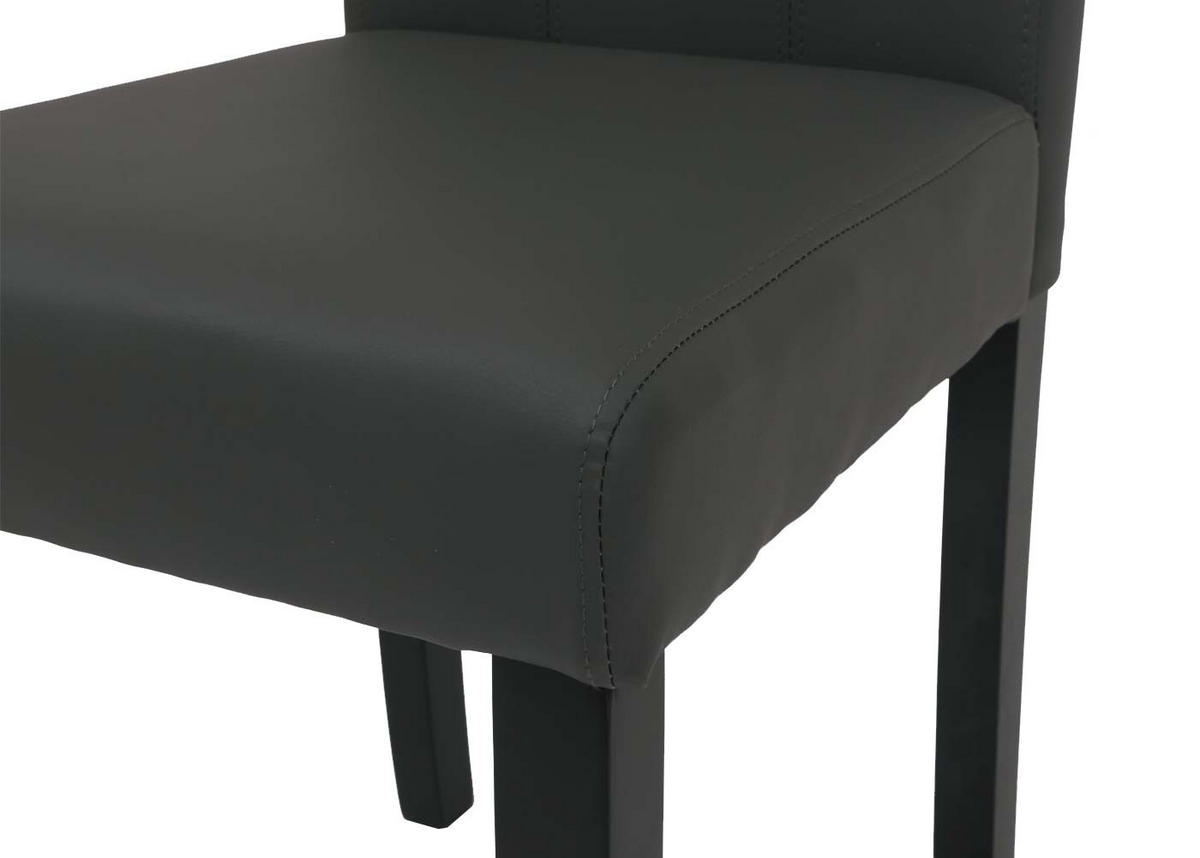 ESSZIMMERSTUHL O65D Dunkelgrau - Dunkelgrau, Textil (40/88/55cm) - MCW