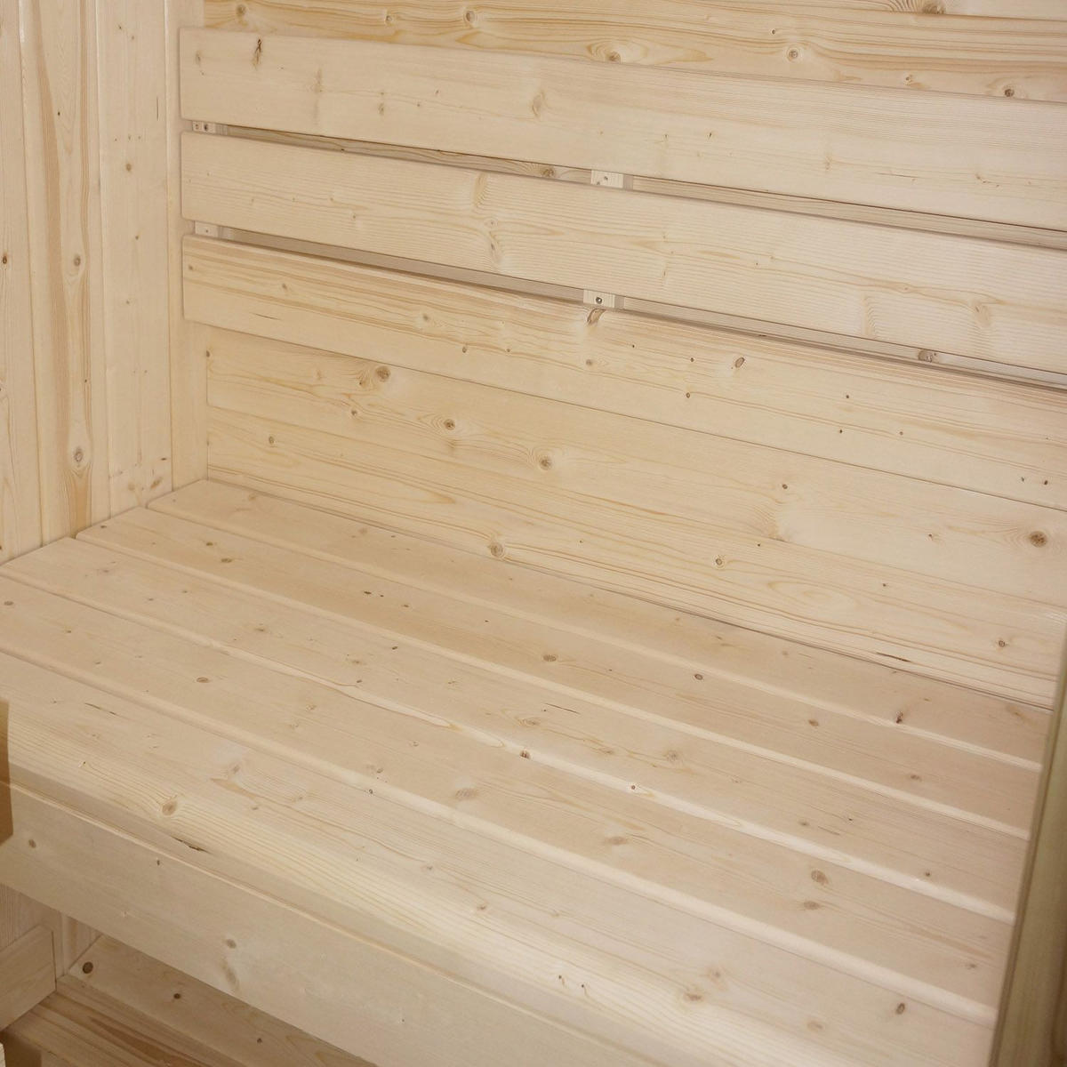 FASSSAUNA Nolvik M inkl. Zubehör-Set - Naturfarben, Holz (185/194/120cm) - Artsauna