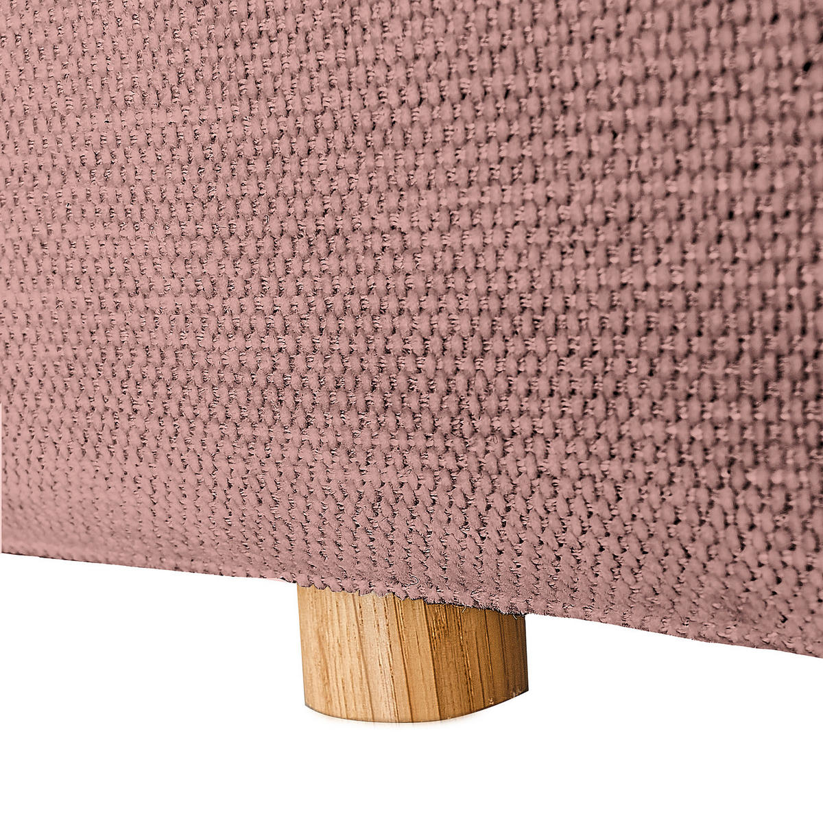 POLSTERBETT - Mauve, Textil (140/200cm) - home24