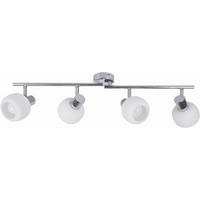 DECKENSTRAHLER Eingebung 70/10/16.5 cm - Weiß, Metall (70/10/16.5cm) - ZMH