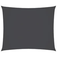 SONNENSEGEL Oxford-Gewebe Rechteckig 3,5x4,5 m Anthrazit - Anthrazit, Textil (450/350cm) - furnicato