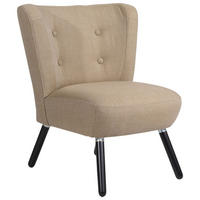 SESSEL Kassi Bezug Flachgewebe Buche schwarz / sahara - Sahara, Kunststoff (69/80/68cm) - 58aufmkessel