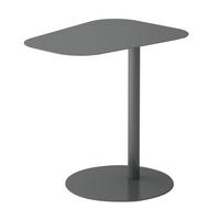 BEISTELLTISCH Nastätten - Grau, Metall (38/50/50cm) - [en.casa]